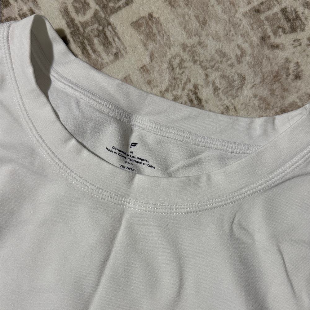Fabletics White Muscle Tank - Picture 2 of 2